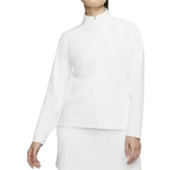 Nike Dri-FIT UV Victory Golf Jacket Women's Full Zip Lightweight Athletic White - Picture 5 of 14